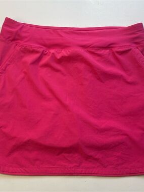 Lands' End Women's Quick Dry Board Skort Swim Skirt Sz12
